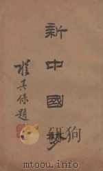 新中国梦 1936 PDF电子版封面 郝路义,过良先译述