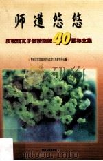 师道悠悠 庆祝饶〓子教授执教四十周年文集 1997 PDF电子版封面 7810296620 暨南大学比较诗学与比较文化研究中心编