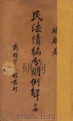 民法债编分则例解  上（1939 PDF版）