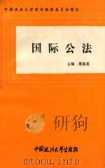 国际公法 1993 PDF电子版封面 7562008426 梁淑英主编;凌岩副主编