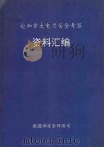 赴加拿大电力安全考察 资料汇编 1991 PDF电子版封面 能源部安全环保司编