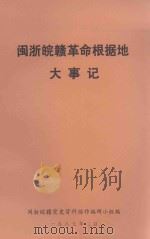 闽浙皖赣革命根据地大事记（1987 PDF版）