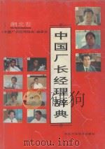 中国厂长经理辞典 湖北卷 1991 PDF电子版封面 7535207537 《中国厂长经理辞典》编委会编