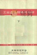 工业企业财务与分析 下 1985 PDF电子版封面 刘大程,王存然,张传明,陈余有编著