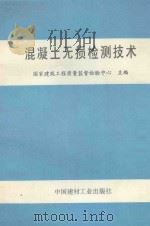 混凝土无损检测技术   1996  PDF电子版封面  7800905527  国家建筑工程质量监督检验中心主编 