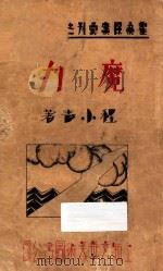 魔力 1933 PDF电子版封面 程小青著