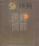 枫林晓城 PDF电子版封面