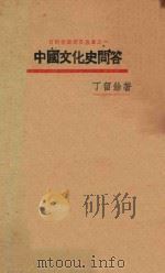 中国文化史问答 1933 PDF电子版封面 丁留余著