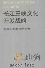 长江三峡文化开发战略 1992 PDF电子版封面 7540205431 刘宗发主编;宜昌市长江三峡文化开发战略研究课题组编著
