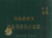 国民经济及社会发展统计提要  绝密（1987 PDF版）