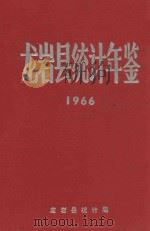 龙岩县统计年鉴  1966（1967 PDF版）