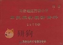 龙岩地区行政公署国民经济统计资料 1977年 1978 PDF电子版封面 龙岩地区计划委员会编