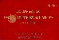 龙岩地区国民经济统计资料  1976年度（1979 PDF版）