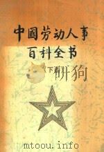 中国劳动人事百科全书 下 1989 PDF电子版封面 7800361713 《中国劳动人事百科全书》编写委员会编