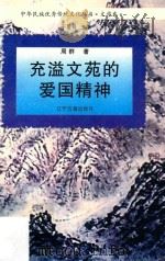 充溢文苑的爱国精神 1995 PDF电子版封面 7805072787 周群著;于景祥主编