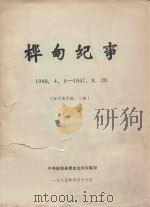 桦甸纪事  1946.4.06-1947.8.28  征求意见稿二稿   1985  PDF电子版封面    中共桦甸县委史志办公室印 