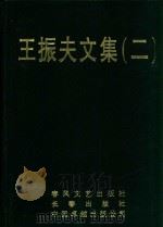 王振夫文集 2 1985年-1995年 PDF电子版封面 王振夫著