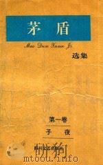 矛盾选集  第1卷子夜   1994  PDF电子版封面  7541111910  矛盾著 
