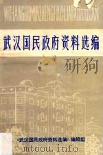 武汉国民政府资料选编（ PDF版）