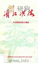 浈江洪流 中共南雄党史大事纪 1984 PDF电子版封面 中共南雄县委党史资料征集研究领导小组办公室编