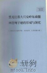 黑龙江省大兴安岭东南麓河甸子地的形成与演化:以呼伦贝尔盟阿荣旗、布特哈旗、扎?特旗为例 1975 PDF电子版封面