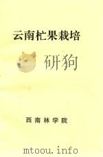 云南芒果栽培 1992 PDF电子版封面 云南省农牧渔业厅,云南省财政厅编