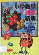 小学数学难题精解 1999 PDF电子版封面 7530311840 陈钢主编