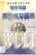 初中物理知识表解与能力训练 1997 PDF电子版封面 7506107953 吴广淇,卢玉芬编