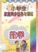 小学生家庭同步辅导与训练 一年级 数学 1997 PDF电子版封面 7801261127 王岚主编