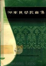 湖南 民间歌曲集 益阳地区分册 1981 PDF电子版封面 《中国民间歌曲集成》湖南卷编辑委员会编印