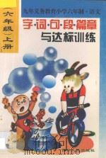 新编小学生字词句段篇章与达标训练 六年级 上学期用 1996 PDF电子版封面 7206025366 岳杰,葛岩主编;丁玉琴,陈铁成,郭峤副主编