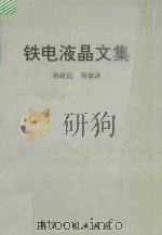 铁电液晶文集 1992 PDF电子版封面 7800467376 孙政民等编译