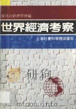 世界经济考察 1986 PDF电子版封面 4299033 深圳市经济学会编