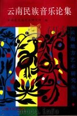云南民族音乐论集 1989 PDF电子版封面 7222004513 云南省民族艺术研究所编