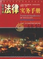 企业家法律实务手册 1995 PDF电子版封面 7806131957 倪维尧主编;上海市人民检察院编