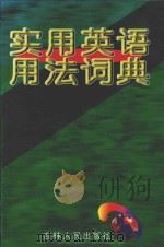 实用英语用法词典 1998 PDF电子版封面 7206030203 李新民,郝萌主编