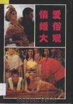情爱婚俗大观 1995 PDF电子版封面 7541811106 韦光,钟子编