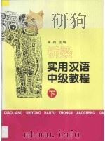 桥梁  实用汉语中级教程  下   1996  PDF电子版封面  7561905424  陈灼主编 