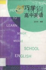 巧学高中英语 1994 PDF电子版封面 753431903X 应天庆编著