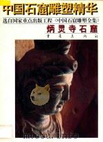 炳灵寺石窟   1998  PDF电子版封面  7536637748  花平宁等摄影 