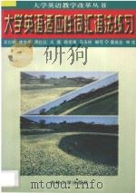 大学英语适应性词汇语法练习 1997 PDF电子版封面 7560120555 吴衍莉等编写