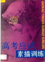 高考应试素描训练 图集 1996 PDF电子版封面 7806250034 张家祯编著