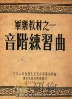 音阶练习曲   1954  PDF电子版封面    波爱斯（G.Pares）著；霍斯特（S.Whistler）改 