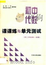 初中代数课课练与单元测试  初中二年级  第一学期（ PDF版）