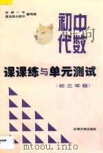 初中代数课课练与单元测试  初中三年级  第一学期（ PDF版）