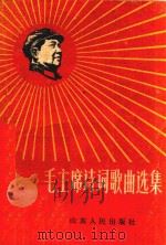 毛主席诗词歌曲选集 1967 PDF电子版封面 山东省革命群众艺术馆选编