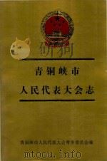 青铜峡市人民代表大会志 1949年11月-1997年4月 PDF电子版封面 青铜峡市人民代表大会常务委员会编