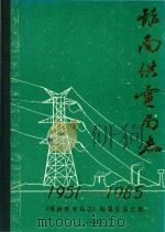 银南供电局志  1951-1985   1987  PDF电子版封面    《银南供电局志》编纂委员会编 