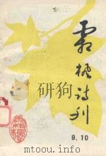 霜枫 第9-10期合刊 1995 PDF电子版封面 黔东南苗族侗族自治州霜枫诗社编