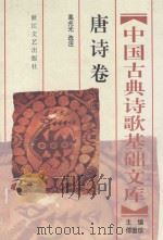 中国古典诗歌基础文库 唐诗卷 1996 PDF电子版封面 7533909011 傅璇琮主编;葛兆光选注